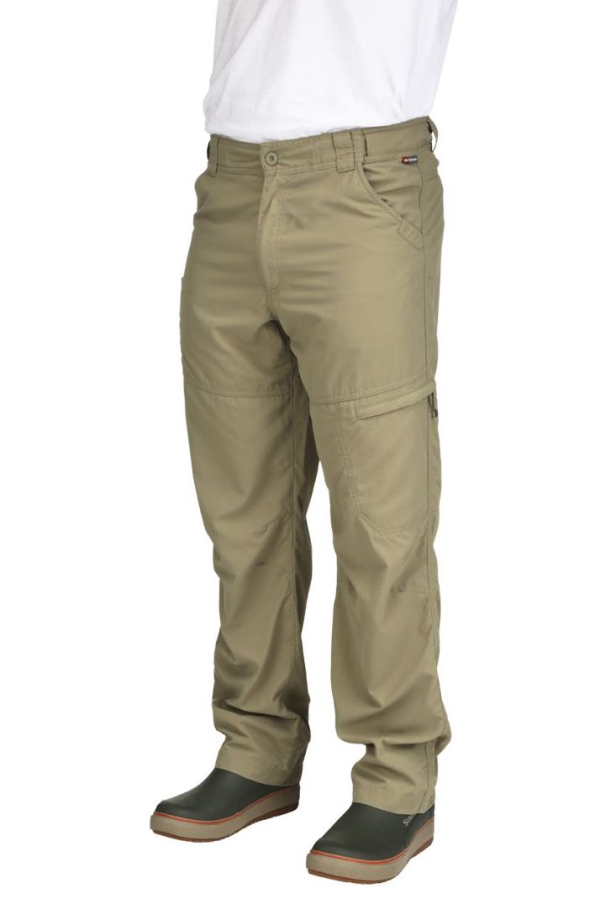 Simms BugStopper Pants Tan Model Simms BugStopper Pants Tan Model